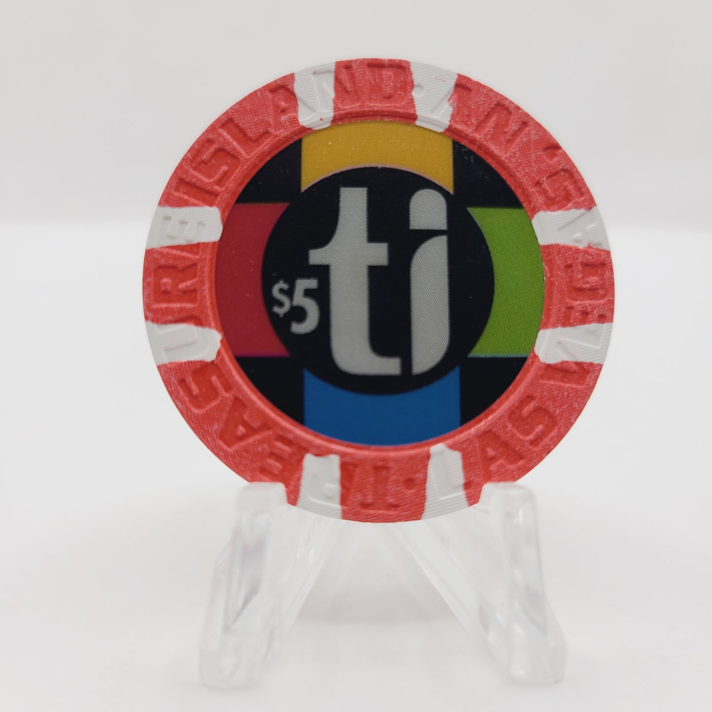 Treasure Island (TI) Hotel Casino Las Vegas Nevada 2003 $5 Casino Chip E2811