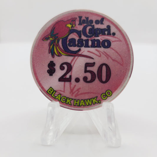 Isle of Capri Casino Black Hawk Colorado $2.50 Casino Chip