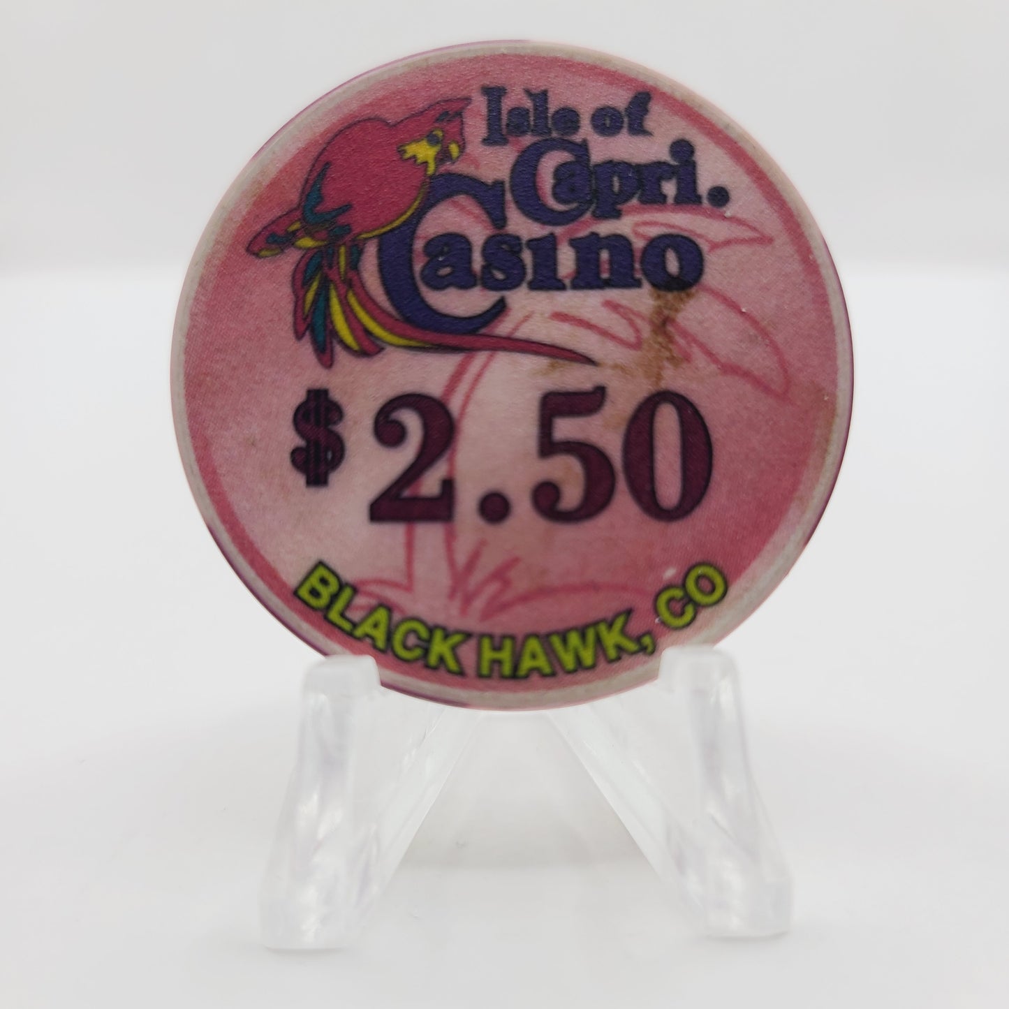 Isle of Capri Casino Black Hawk Colorado $2.50 Casino Chip