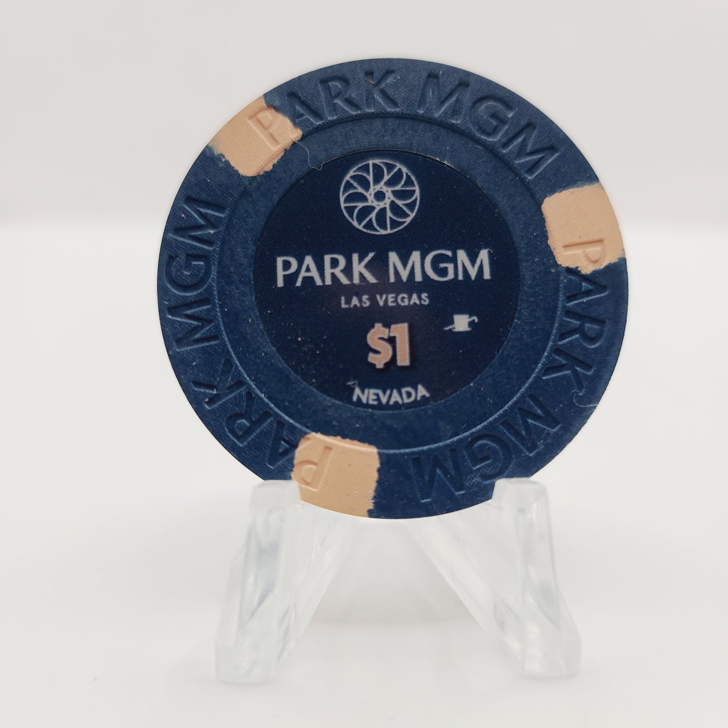 Park MGM Casino Las Vegas Nevada 2018 $1 Chip D2698
