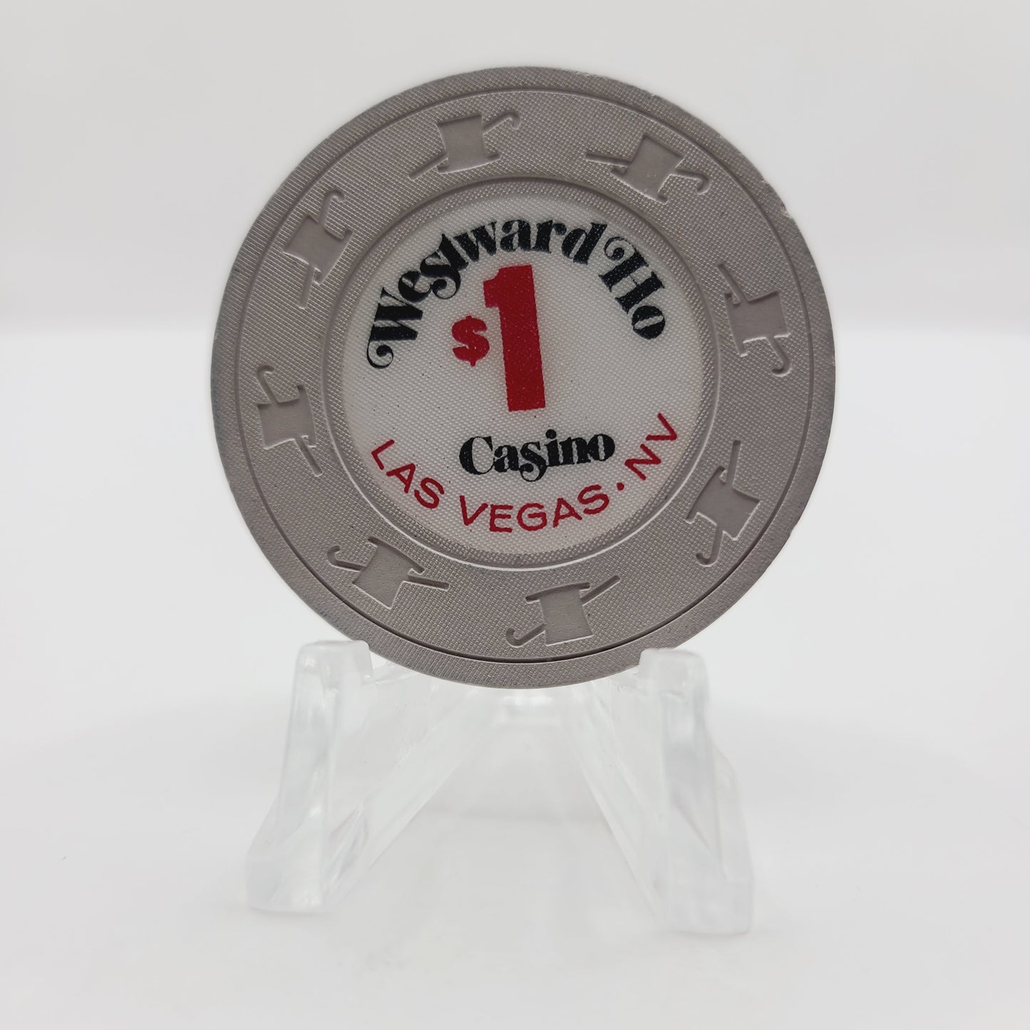 Westward Ho Hotel Casino Las Vegas Nevada $1 Casino Chip
