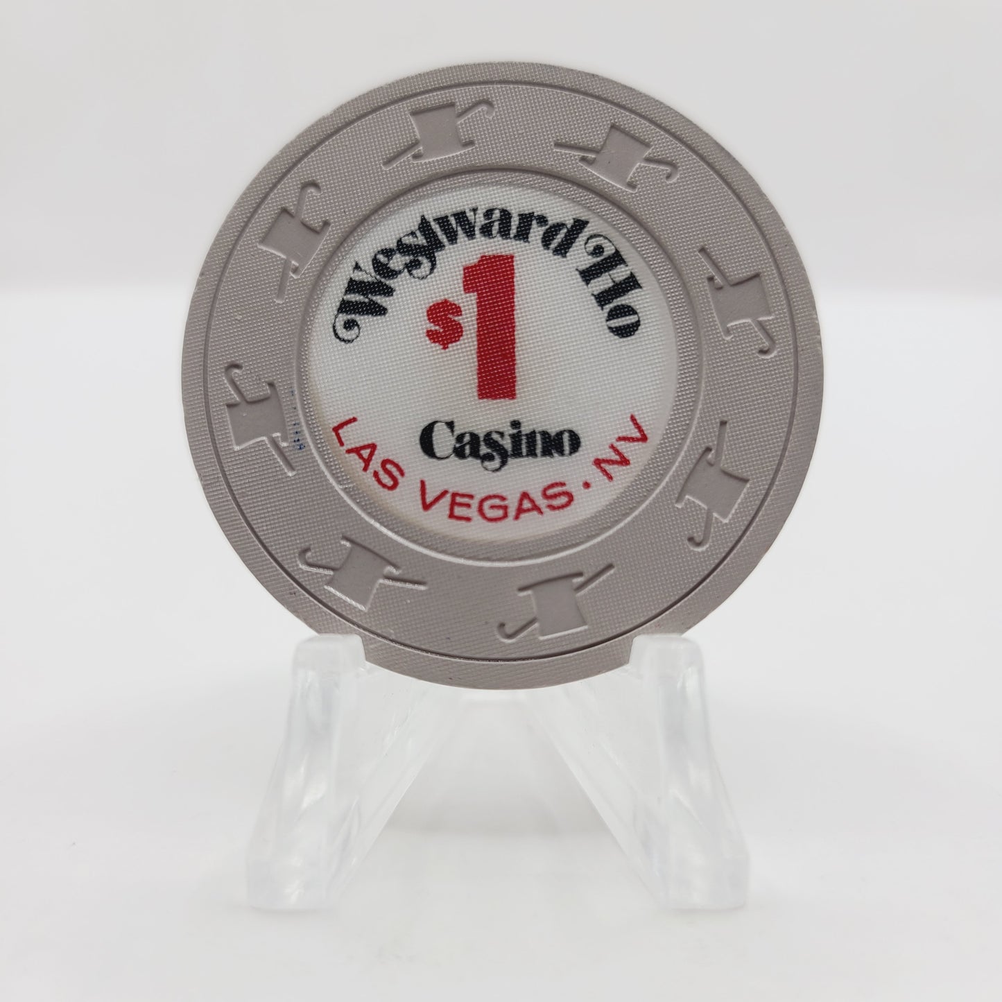 Westward Ho Hotel Casino Las Vegas Nevada $1 Casino Chip