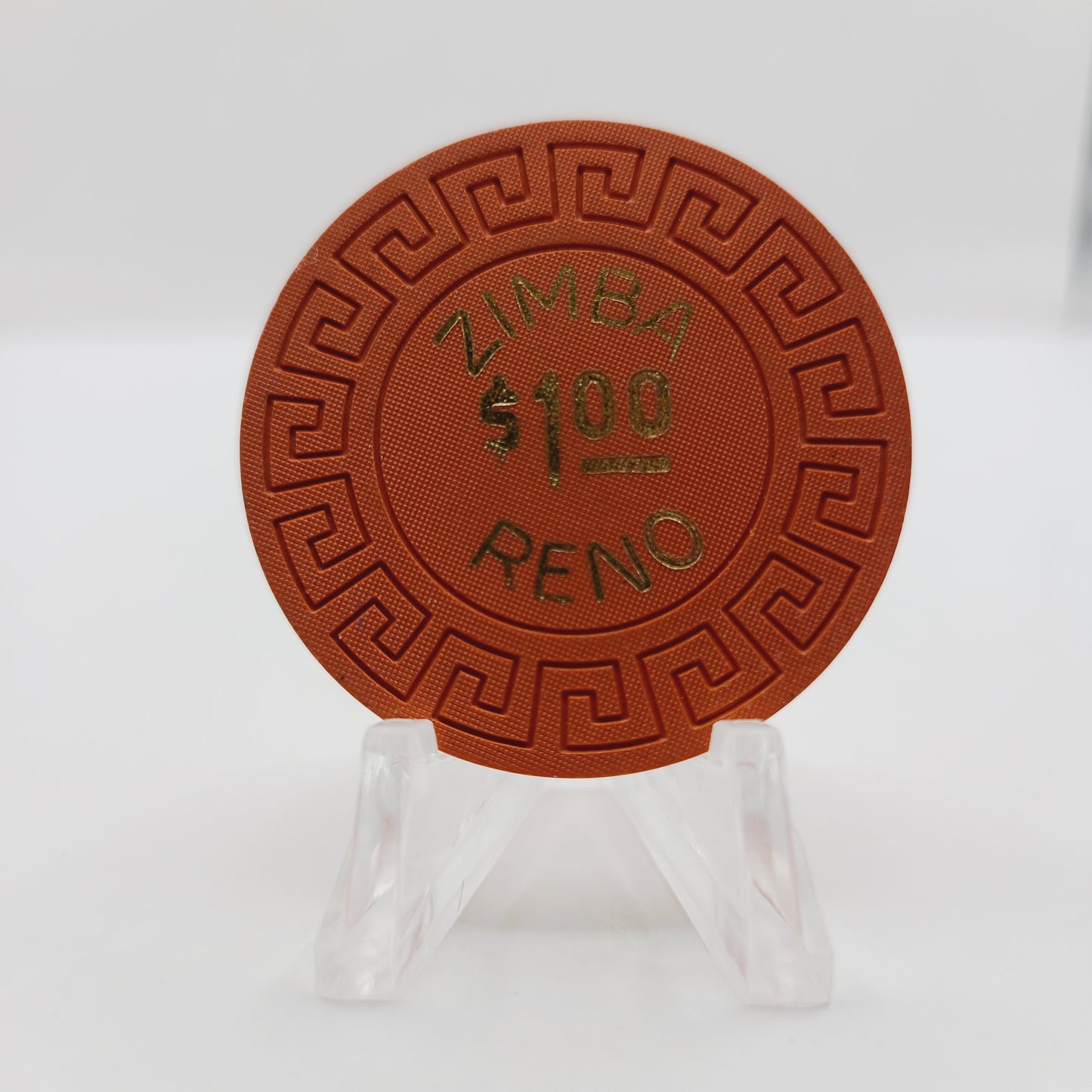 Zimba's Casino Reno Nevada 1969 $1 Casino Chip N5768