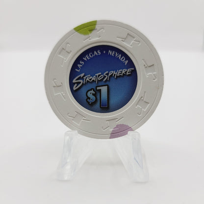Stratosphere Hotel Casino Las Vegas Nevada 2009 $1 Casino Chip E9016