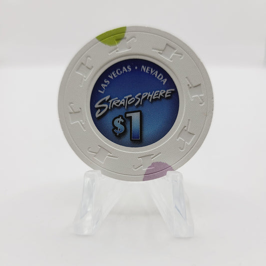 Stratosphere Hotel Casino Las Vegas Nevada 2009 $1 Casino Chip E9016