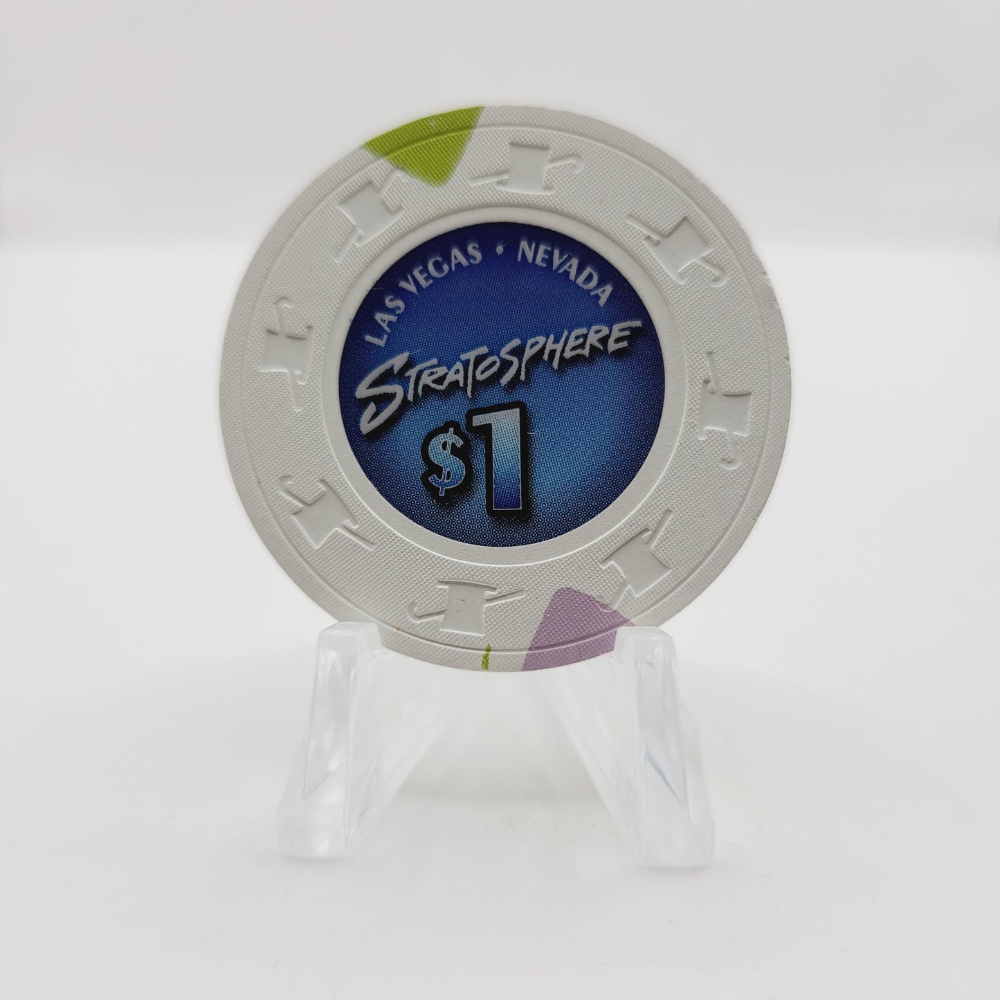 Stratosphere Hotel Casino Las Vegas Nevada 2009 $1 Casino Chip E9016