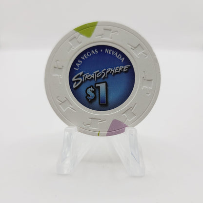 Stratosphere Hotel Casino Las Vegas Nevada 2009 $1 Casino Chip E9016