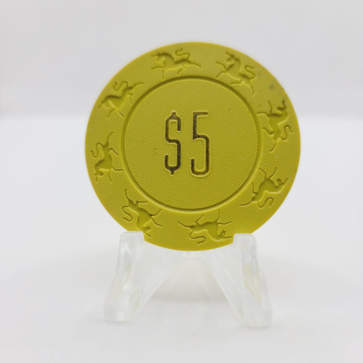 Tina's Card Room Ridgecrest California $5 Casino Chip CG052079