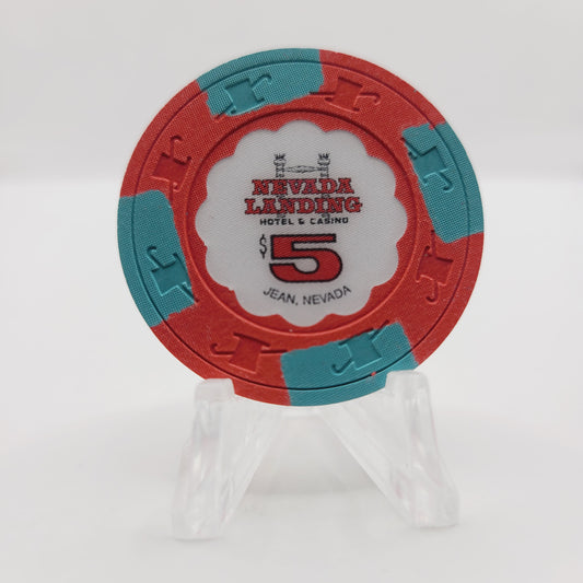 Nevada Landing Hotel Casino 1989 $5 Casino Chip N1959