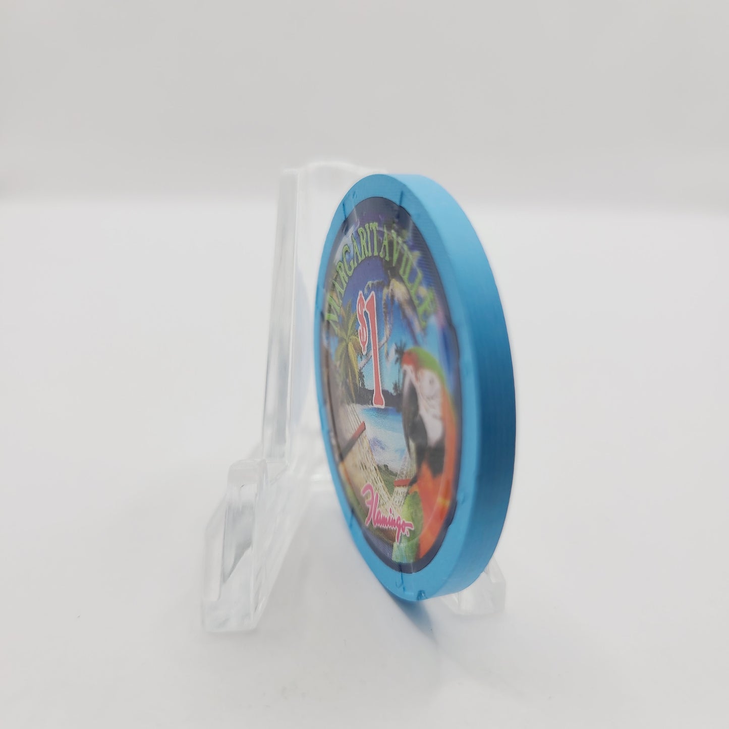 Flamingo Hotel Casino Las Vegas Nevada 2011 "Margaritaville" $1 Casino Chip D0295