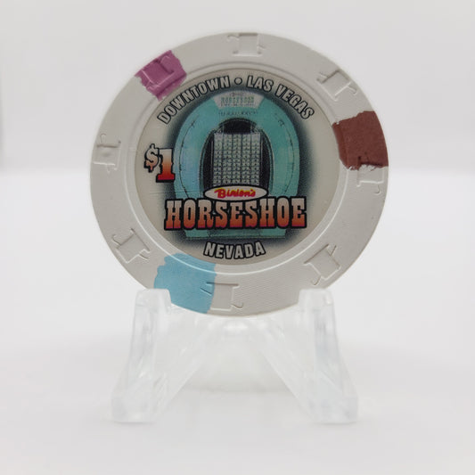 Horseshoe Club Casino "Binion's" 2004 $1 Chip E3131