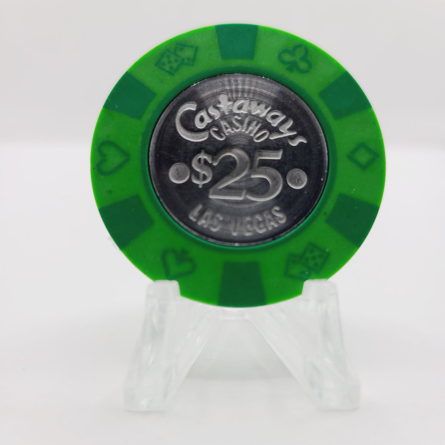 Castaways Casino Las Vegas Nevada 1980's $25 Casino Chip N1053