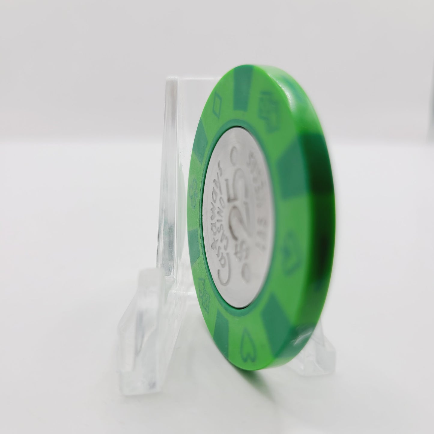 Castaways Casino Las Vegas Nevada 1980's $25 Casino Chip N1053