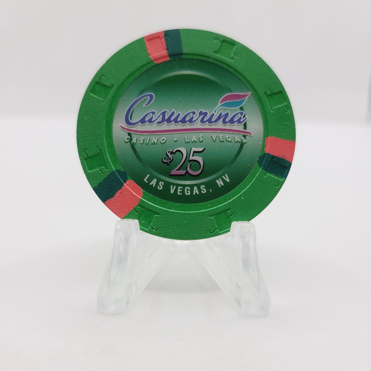 Casuarina Hotel Casino Las Vegas Nevada 2003 $25 Casino Chip E0216