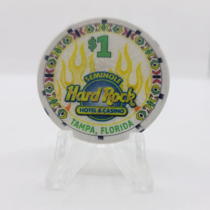 Seminole Hard Rock Casino Tampa Florida $1 Chip