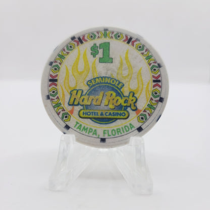 Seminole Hard Rock Casino Tampa Florida $1 Chip