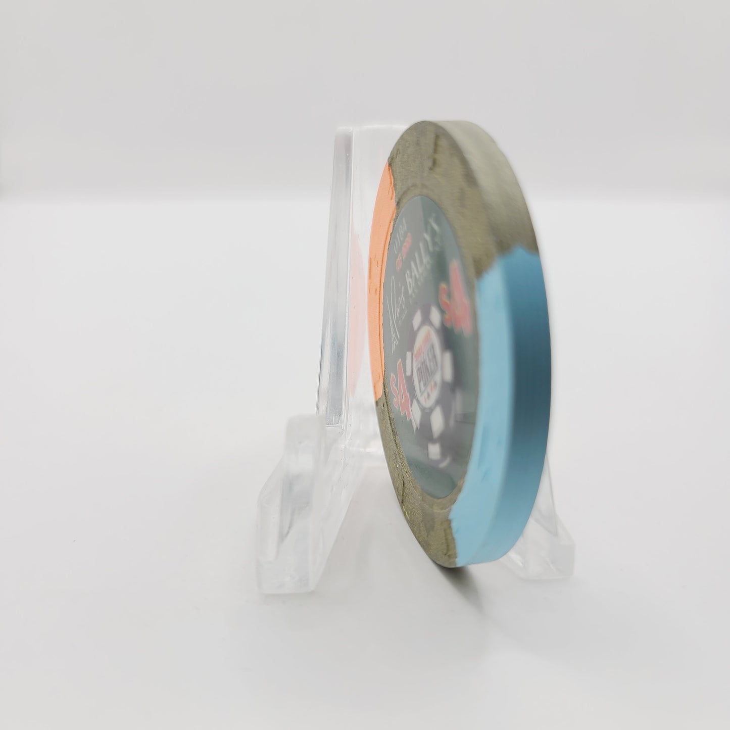 Bally's Paris Hotel Casino Las Vegas Nevada 2006 "World Series of Poker" $4 Casino Chip E5311.1   #184 of 1000