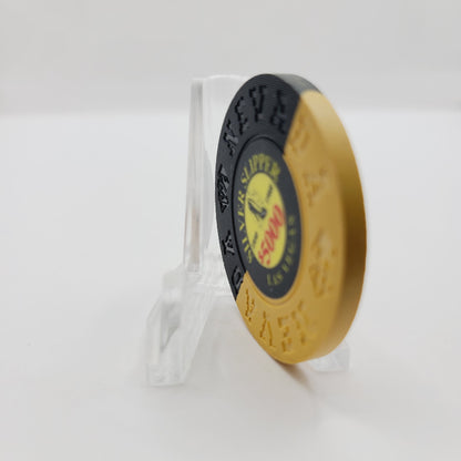 Silver Slipper Gambling Hall Saloon Las Vegas Nevada 1992 $5,000 "Borland Imitation" Casino chip N6023
