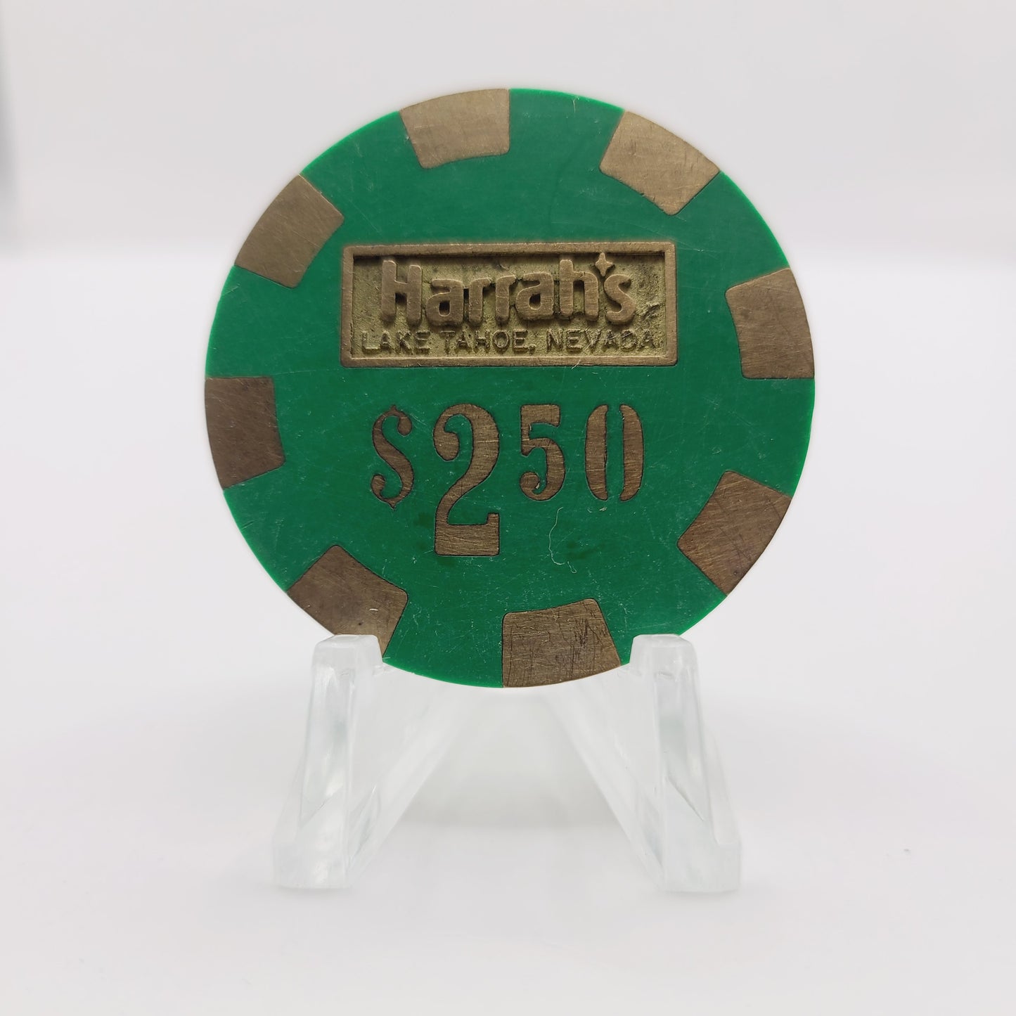 Harrah's Casino Lake Tahoe Nevada 1980 $2.50 Chip N6470