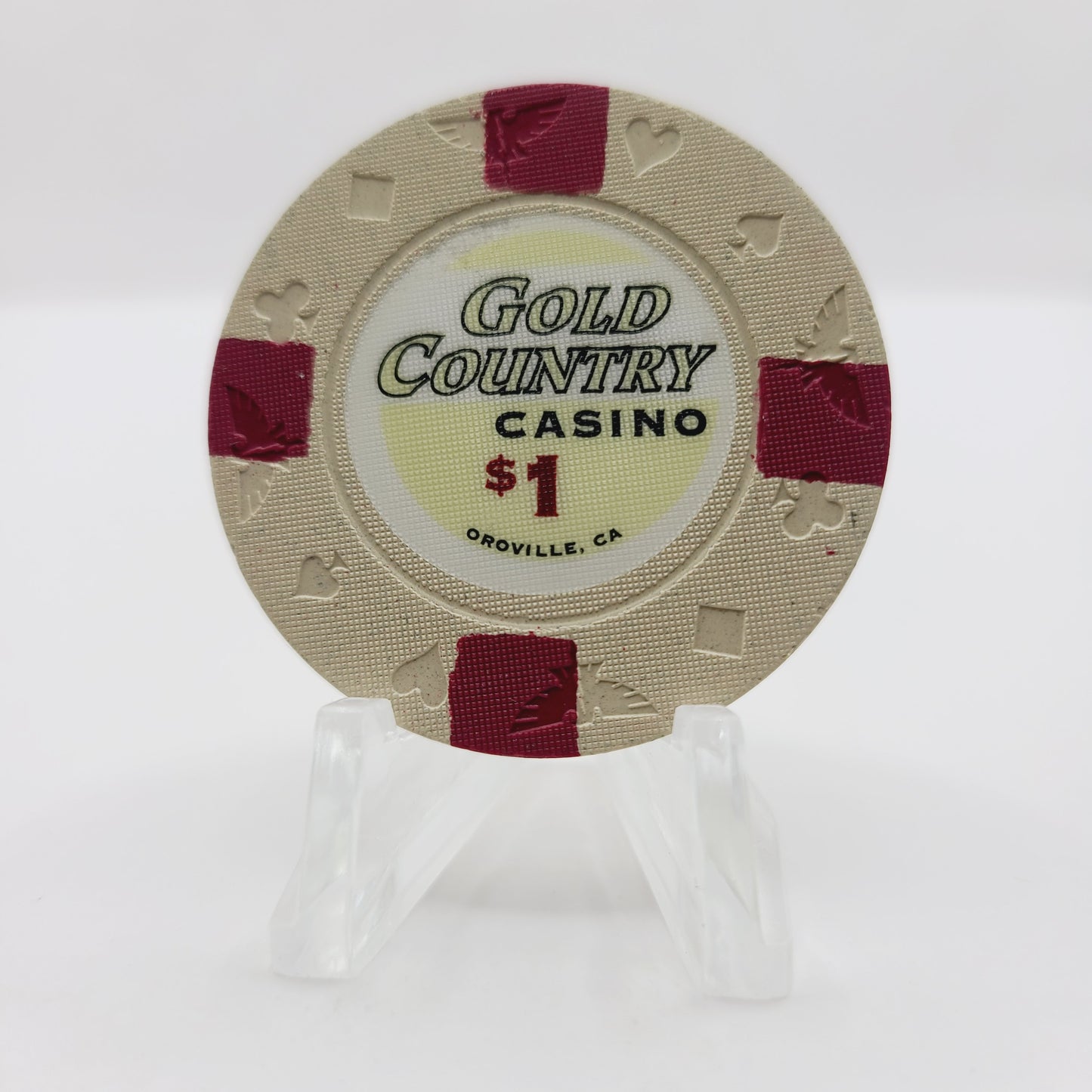 Gold Country Casino Oroville California $1 Casino Chip CG058965