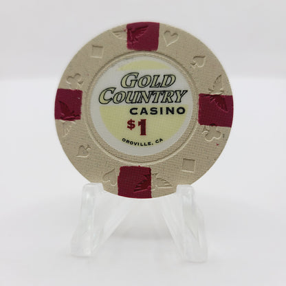 Gold Country Casino Oroville California $1 Casino Chip CG058965
