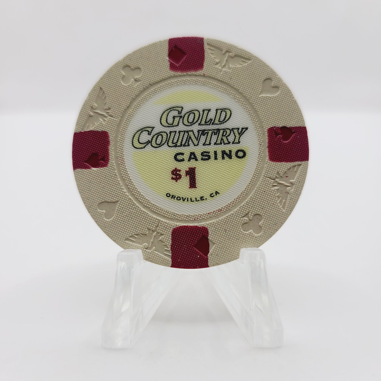 Gold Country Casino Oroville California $1 Casino Chip CG058965