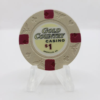 Gold Country Casino Oroville California $1 Casino Chip CG058965