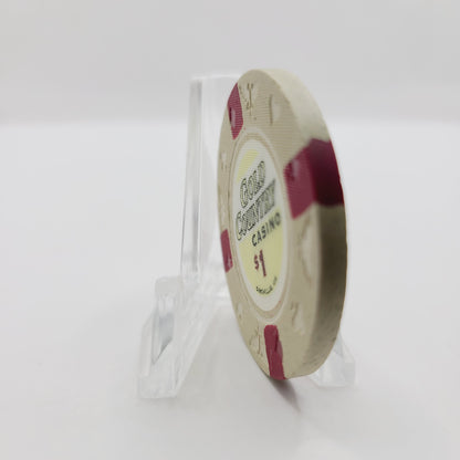 Gold Country Casino Oroville California $1 Casino Chip CG058965