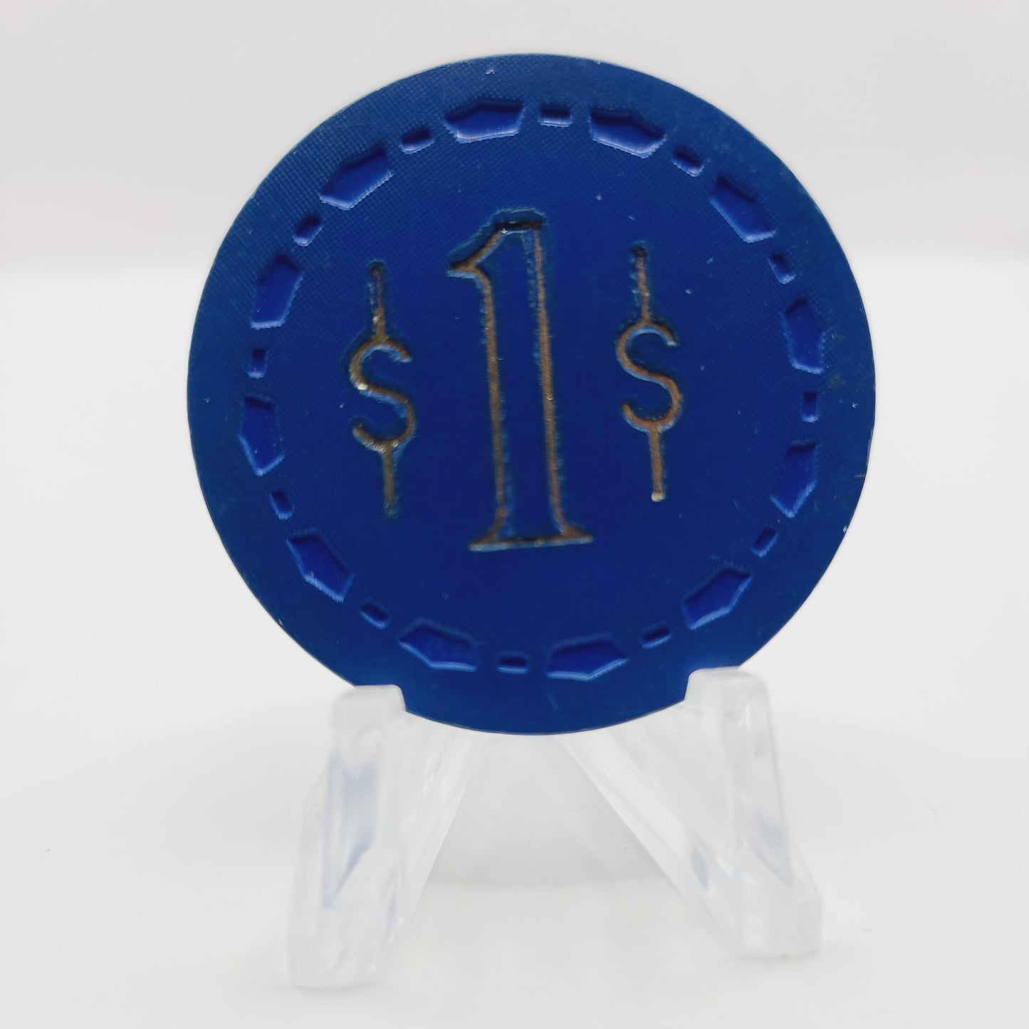 Patrick's Card Room San Diego California $1 Casino Chip CG044351