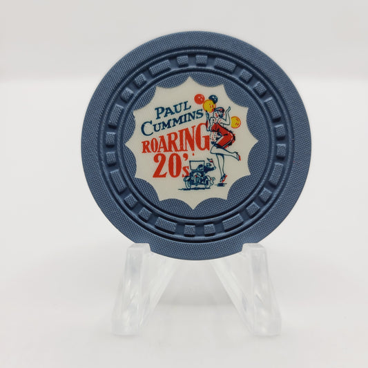 Roaring 20's  "Paul Cummins" Beverly Hills California Card Room $25 Casino Chip CG046059