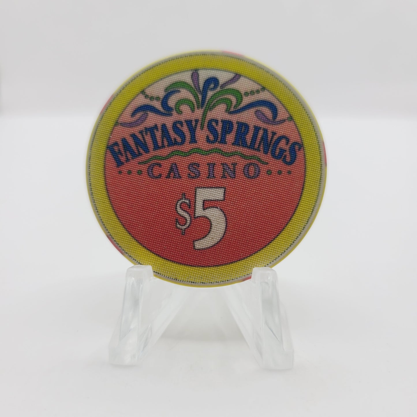 Fantasy Springs Resort Casino Indio California $5 Casino Chip CG012669