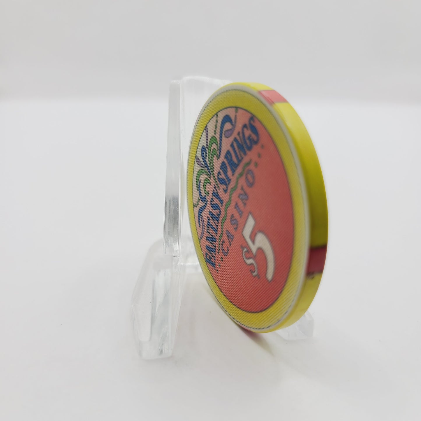 Fantasy Springs Resort Casino Indio California $5 Casino Chip CG012669