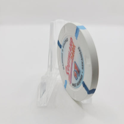 Southland Park Gaming & Racing Casino West Memphis Arkansas $1 Casino Chip