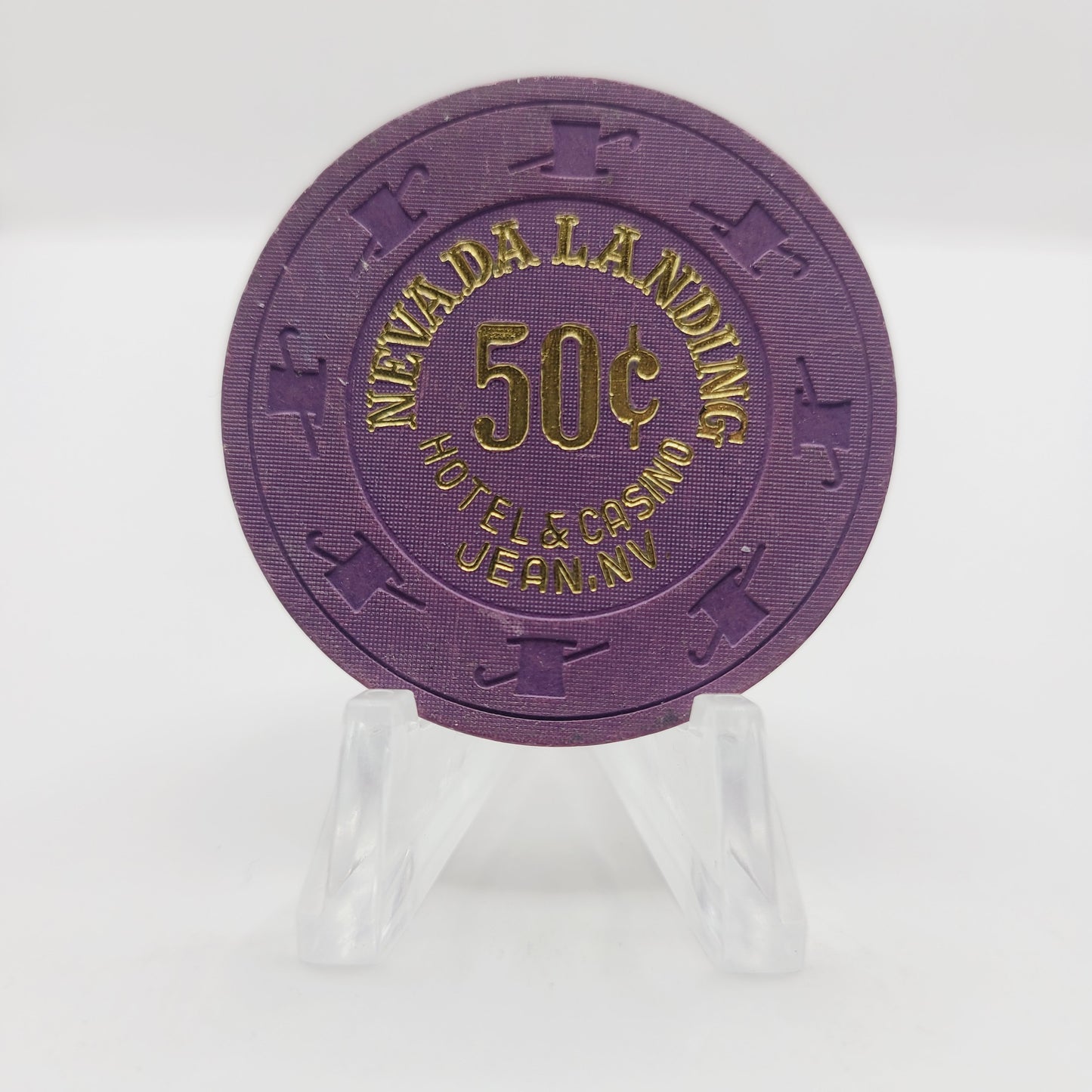 Nevada Landing Casino Jean Nevada 1989 $.50  Casino Chip N3013