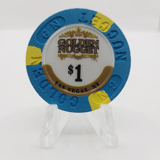 Golden Nugget Hotel Casino Las Vegas Nevada 2005 $1 Casino Chip N4367.1