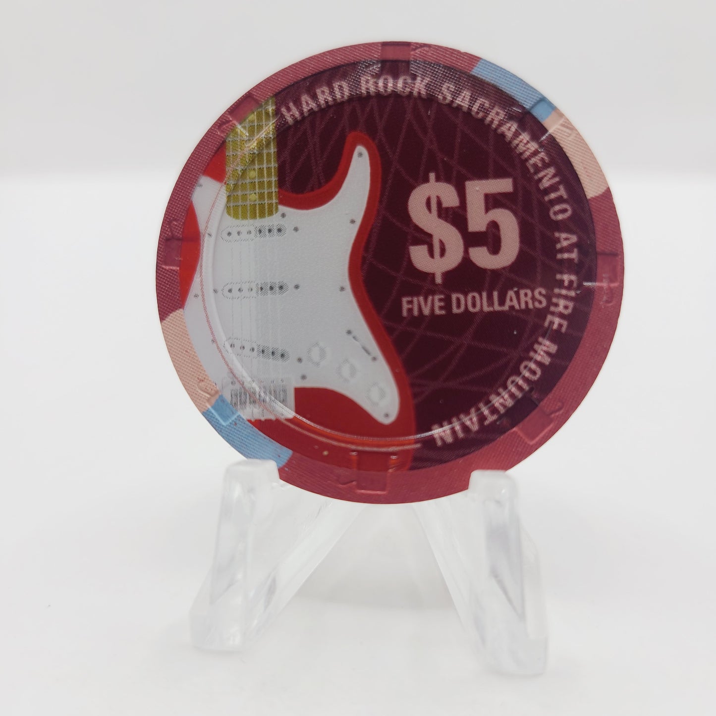 Hard Rock Hotel & Casino Sacramento California 2019 $5 Chip