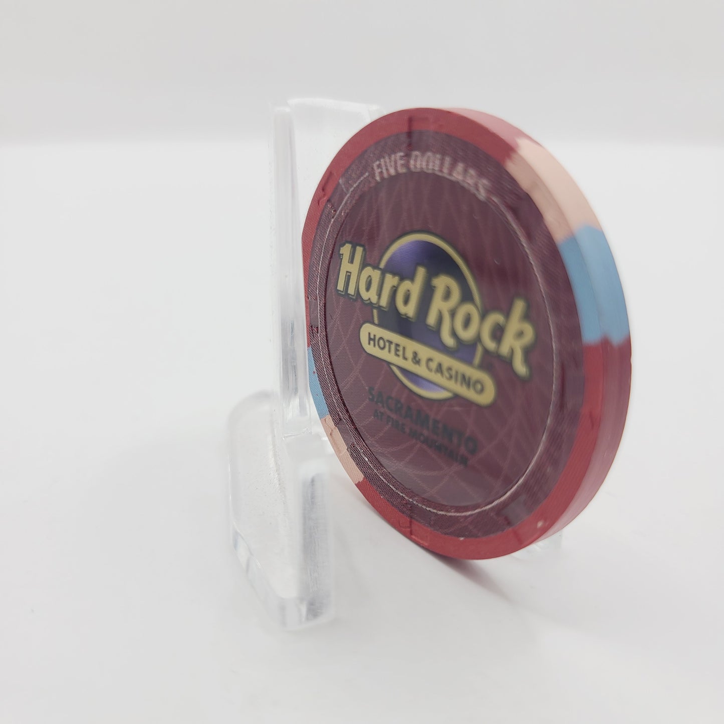 Hard Rock Hotel & Casino Sacramento California 2019 $5 Chip