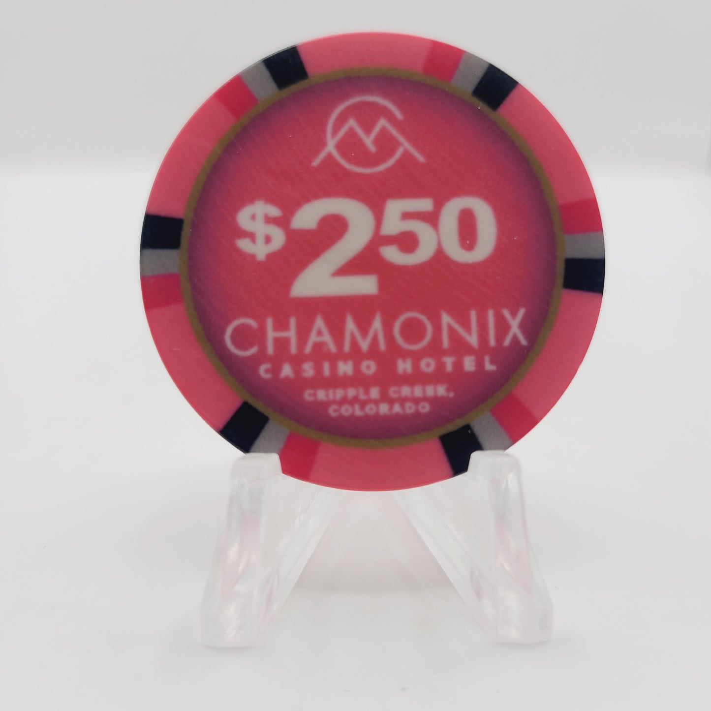 Chamonix Casino Hotel Cripple Creek Colorado 2023 $2.50 Chip
