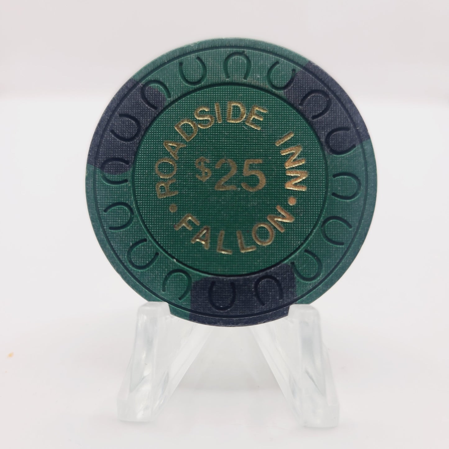 Roadside Inn Casino Fallon Nevada 1970's $25 Casino Chip N6997