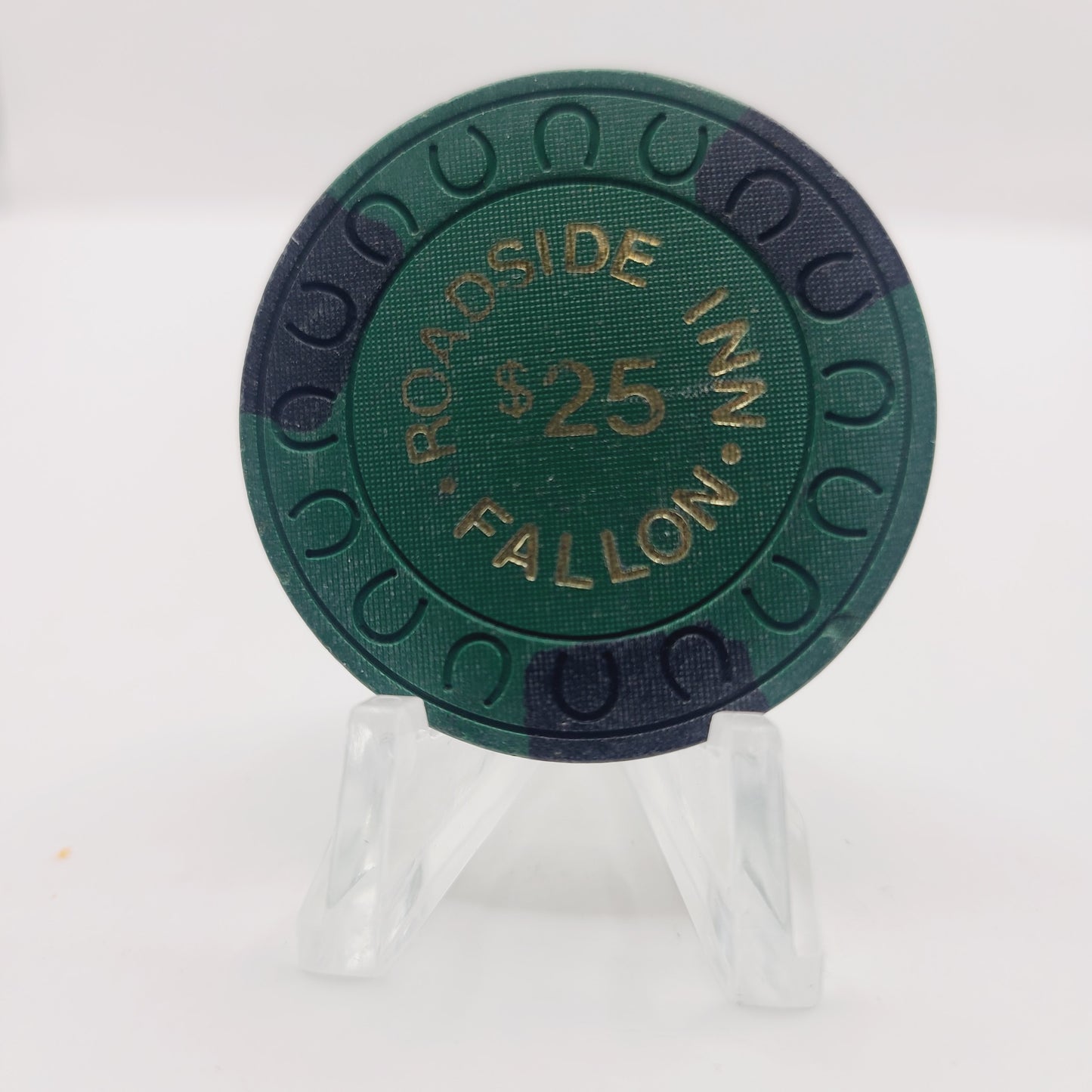 Roadside Inn Casino Fallon Nevada 1970's $25 Casino Chip N6997