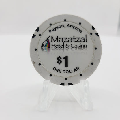 Mazatzal Hotel Casino Payson Arizona 2012 $1 Casino Chip