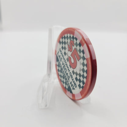 Downtown Grand Hotel Casino Las Vegas Nevada 2023 Grand Prix $5 Casino Chip