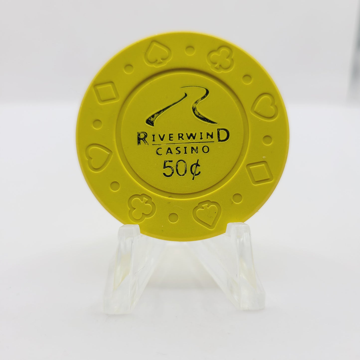 Riverwind Hotel Casino Norman Oklahoma $.50  Casino Chip (circulated)