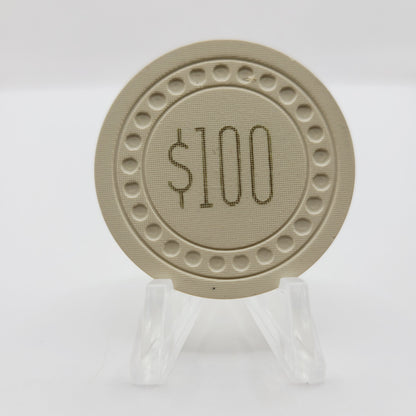 El Dorado Club Casino Las Vegas Nevada 1948 $100 Casino Chip
