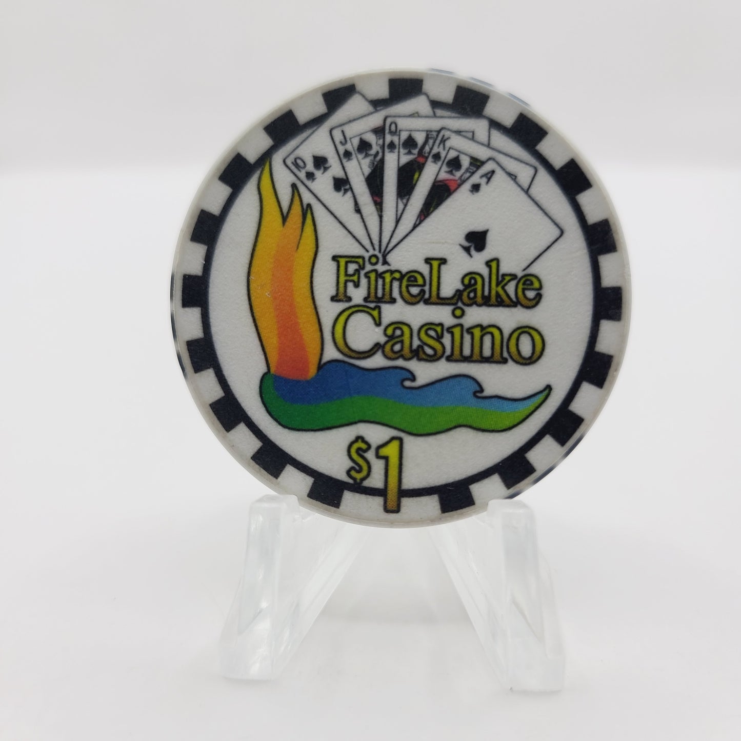 FireLake Casino Shawnee Oklahoma $1 Casino Chip