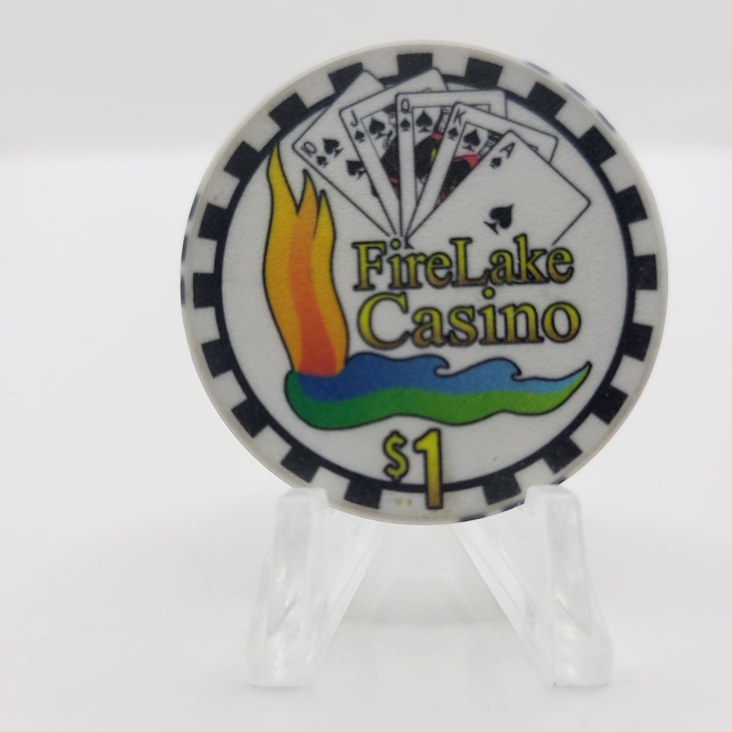 FireLake Casino Shawnee Oklahoma $1 Casino Chip