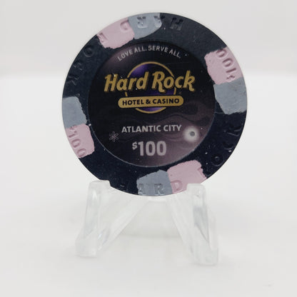 Hard Rock Hotel Casino Atlantic City New Jersey 2018 $100 Casino Chip