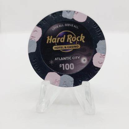 Hard Rock Hotel Casino Atlantic City New Jersey 2018 $100 Casino Chip