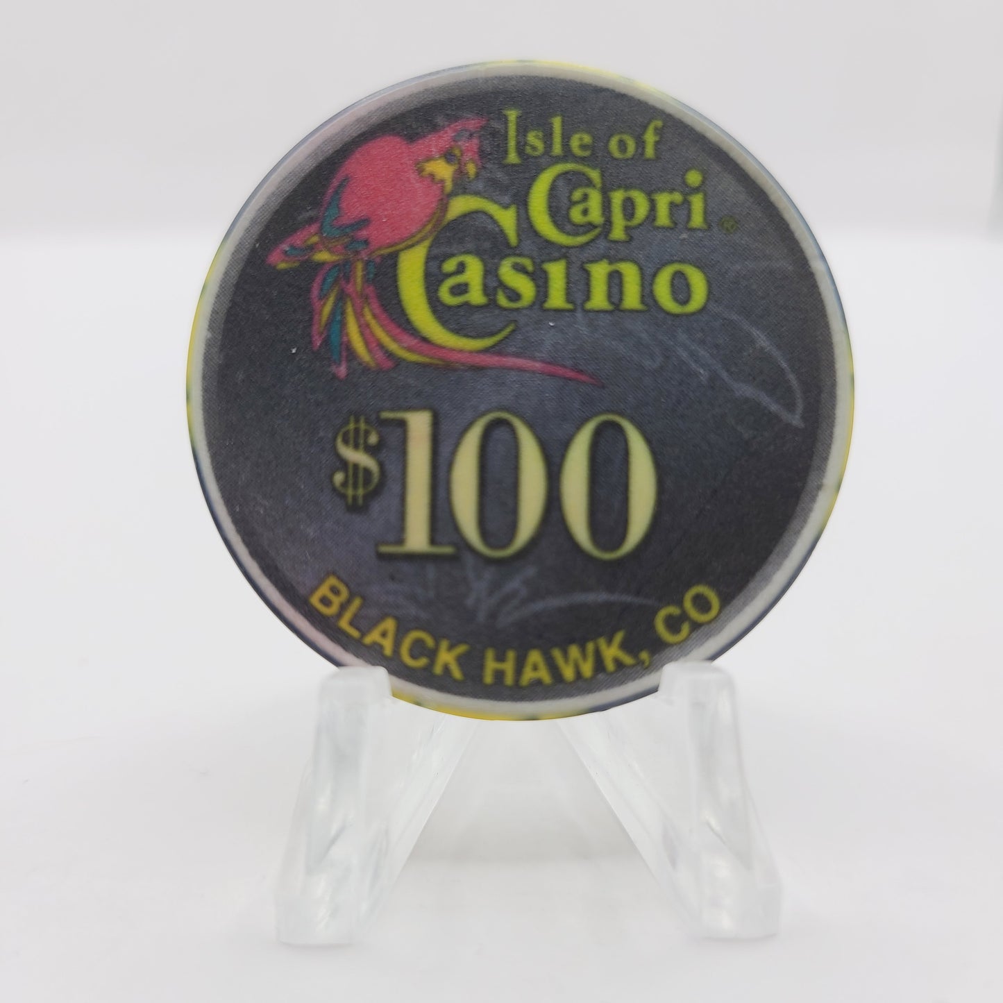 Isle of Capri Casino Blackhawk Colorado $100 Casino Chip