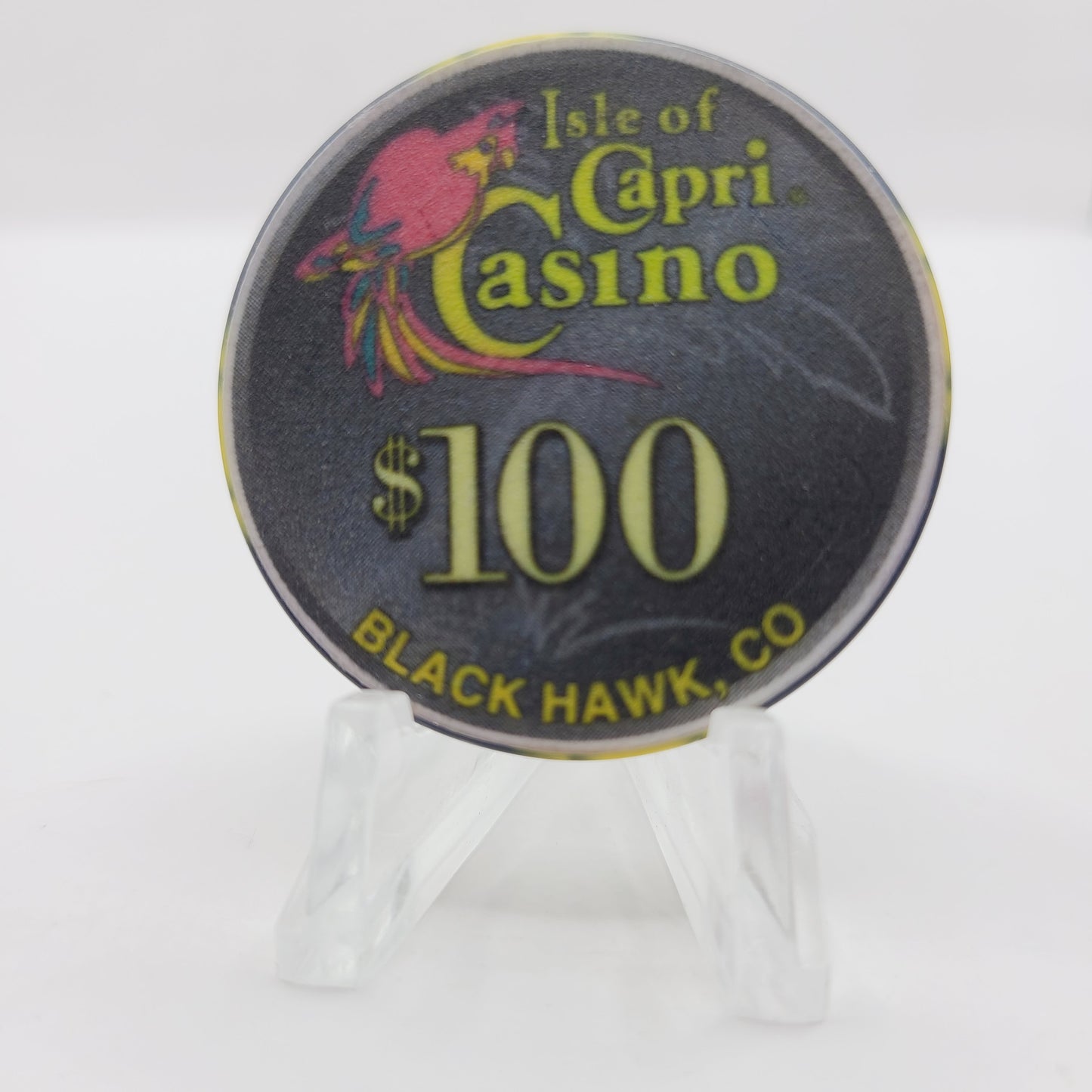 Isle of Capri Casino Blackhawk Colorado $100 Casino Chip